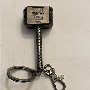 Marvel Metallic Hammer Keychain